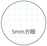 5mm方眼